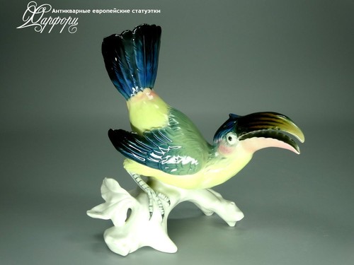 Купить фарфоровые статуэтки KARL ENS, Тукан, Германия
